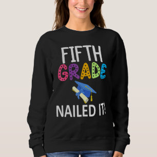 Sudadera Colorido quinto grado, con el título universitario