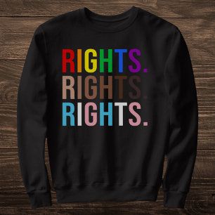 Sudadera Coloridos derechos de igualdad del orgullo LGBTQ
