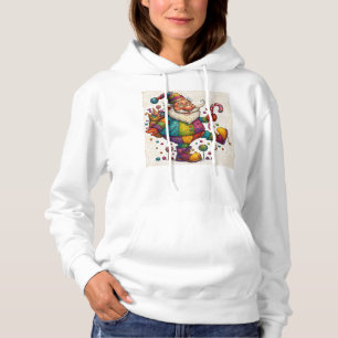 Sudadera Coloridos Navidades de Candy Santa Fun
