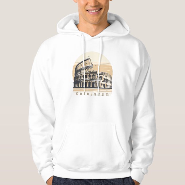 Sudadera Colosseo Roma Italia Europa (Anverso)