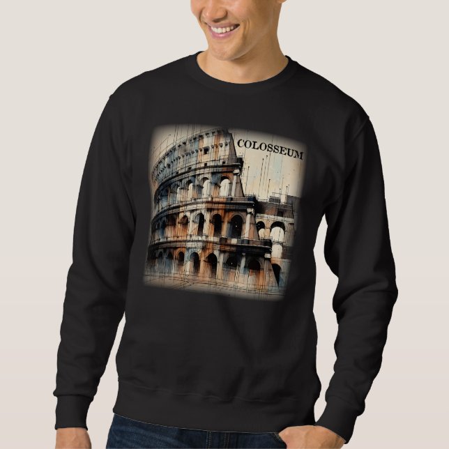 Sudadera Colosseo romano Italia Europa (Anverso)
