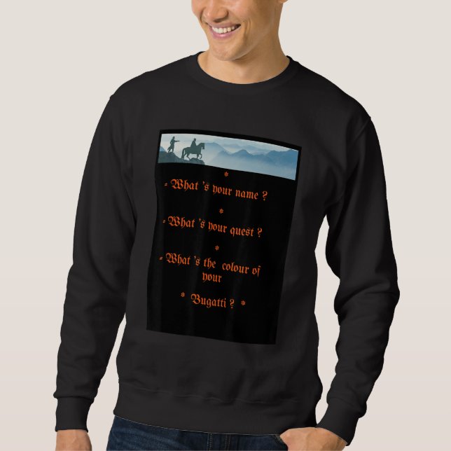 Sudadera Colour of Bugatti humorous version (Anverso)