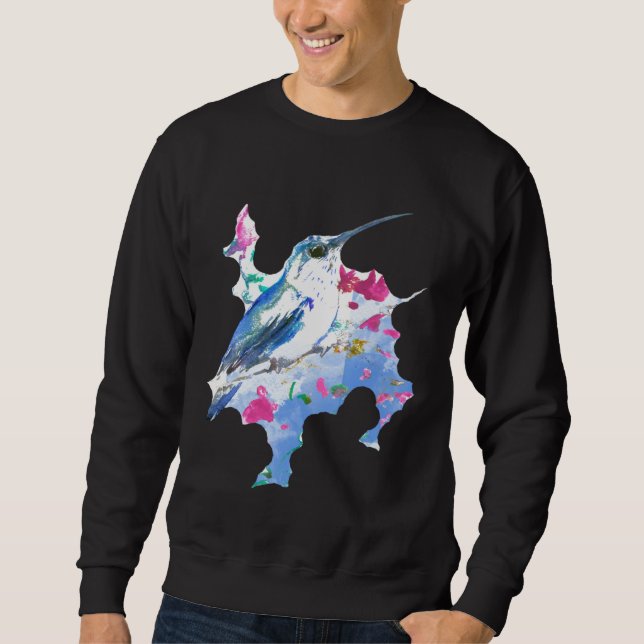 Sudadera Colourful Shapes Local Wing Bird Flying Hummingbir (Anverso)