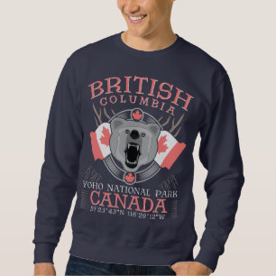 SUDADERA COLUMBIA BRITÁNICA CANADÁ - PARQUE NACIONAL DE Y