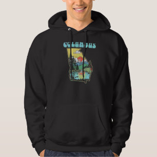 Sudadera Columbus Georgia al aire libre Naturaleza Vintage