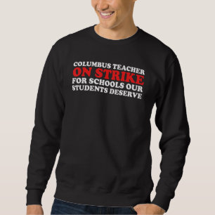 Sudadera columbus ohio profesoras de escuela huelga columbu