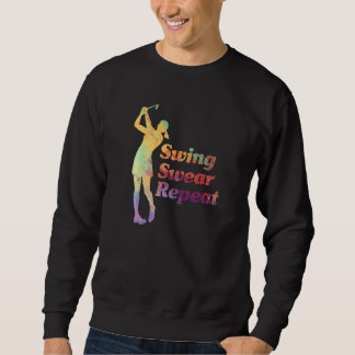 Sudadera Columpio de color de agua Jura Repetir Golf Golf