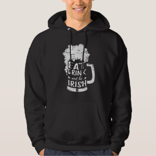 Sudadera Coma Bebida Y Sé La Cerveza Irlandesa St Patrick S