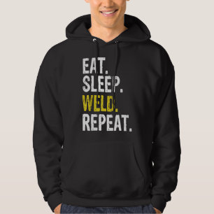 Sudadera Coma el regalo de soldadura repetida de soldadura