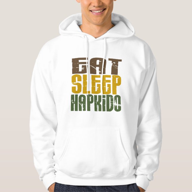 Sudadera Coma el sueño Hapkido 1 (Anverso)