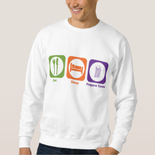 Sudadera Coma el sueño preparan impuestos