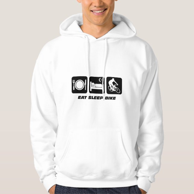 Sudadera coma la bici del sueño (Anverso)