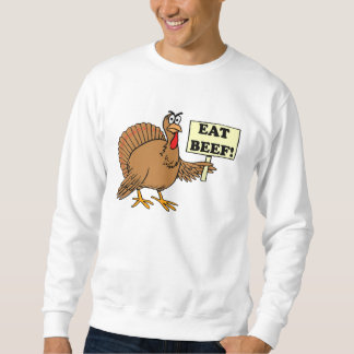 Sudadera Coma la carne de vaca