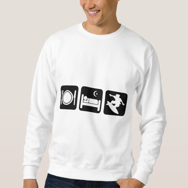 Sudadera coma la resaca del sueño (Anverso)