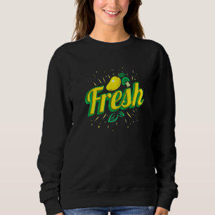 Sudadera Coma Limón De Mango Fresco Y Brokkoli Vegetarian G