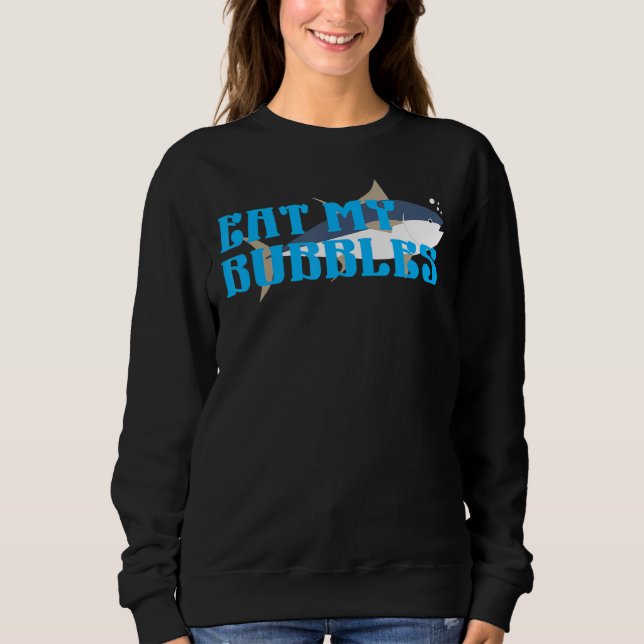 Sudadera Coma Mis Burbujas Bañarse Conoce A Swim Team Swim  (Anverso)