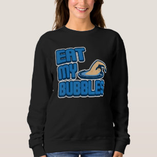 Sudadera Coma Mis Burbujas Humor Del Entrenador De Natación