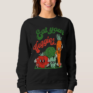 Sudadera Coma tus verduras vegan