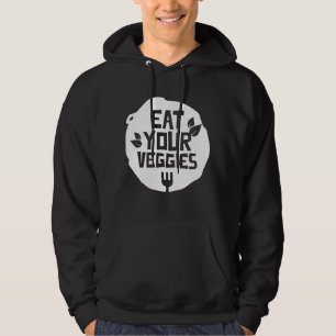 Sudadera Coma tus verduras Vegetales Jardín Plan vegetarian