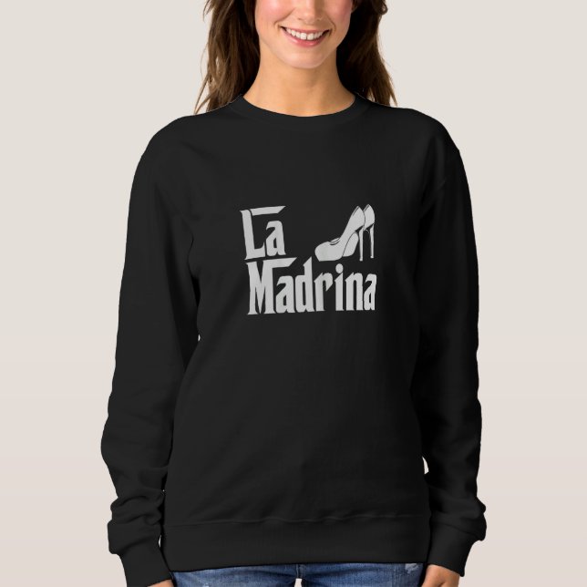 Sudadera Comadre Madrina Española Madrina (Anverso)