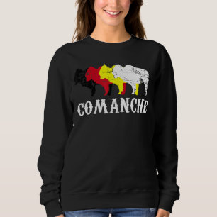 Sudadera Comanche People Native American Indian Medicine Wh