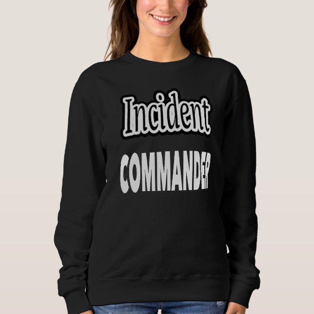 Sudadera Comandante del incidente (Anverso)