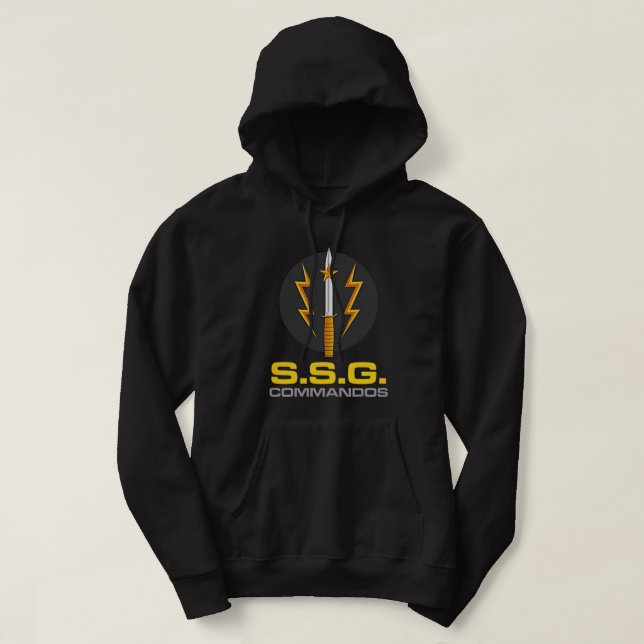 Sudadera Comando SSG Fuerzas Especiales del Ejército de Pak (Diseño del anverso)