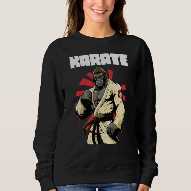 Sudadera Combat Sports Karate Gorilla  1 (Anverso)