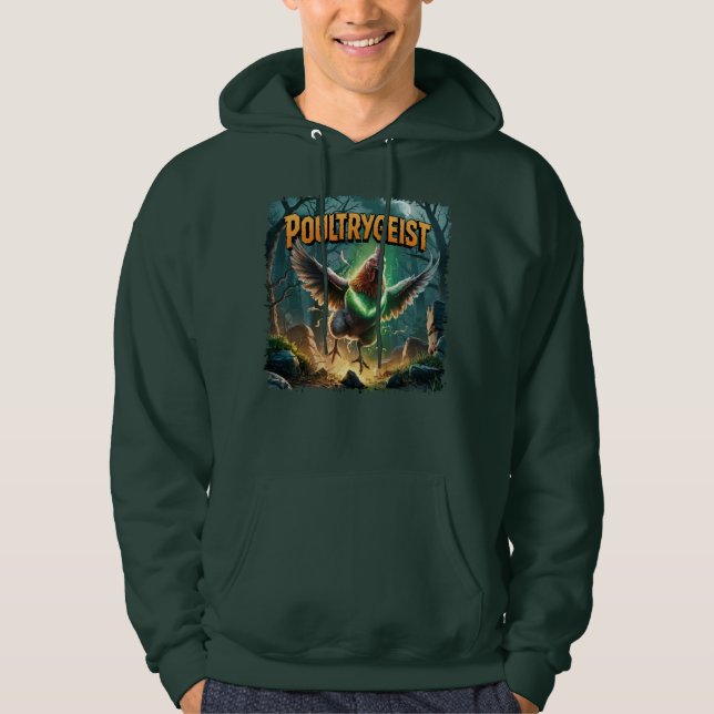 Sudadera Combo Creature de Ilustracion de aves de corral (Anverso)
