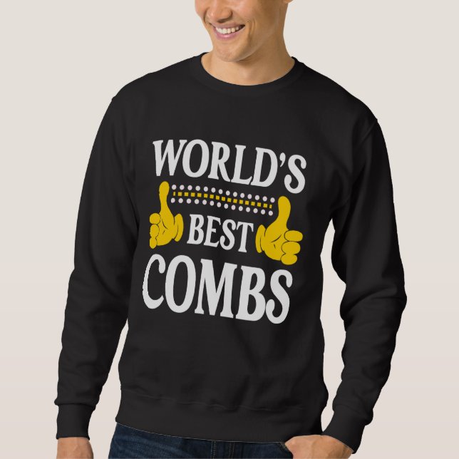 Sudadera Combs Apellido Funny Team Family Apellido World (Anverso)