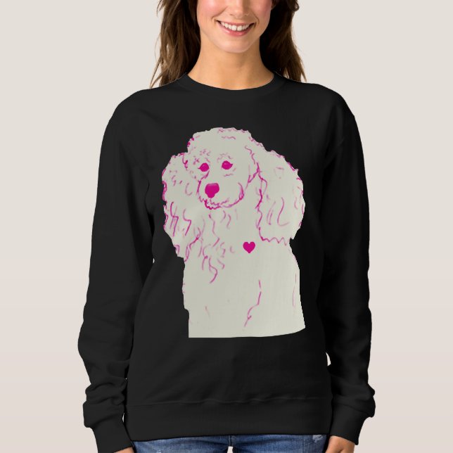 Sudadera Combustible en rosa (Anverso)