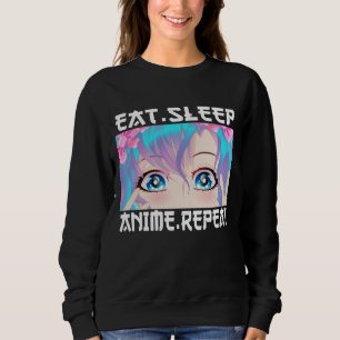 Sudadera Come Anime Duerme Repite   