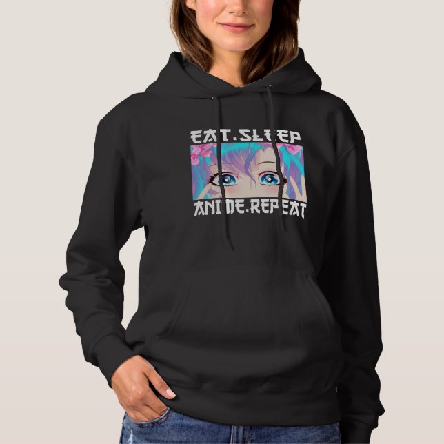 Sudadera Come Anime Duerme Repite   (Anverso)