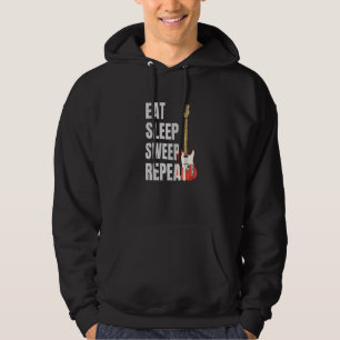 Sudadera Come Dormir Barrer Repetir Guitarrista Tocador de
