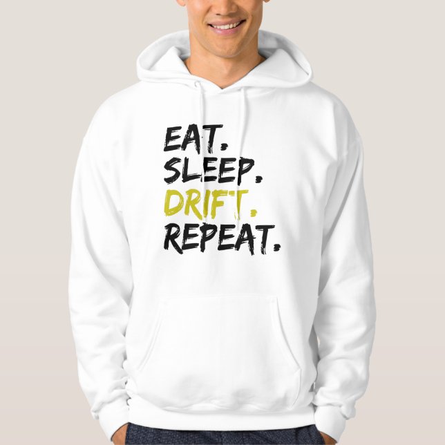 Sudadera Come Dormir Deriva Repite - Derivando   (Anverso)