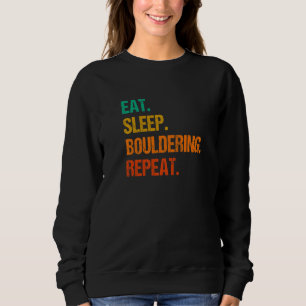 Sudadera Come Dormir Escalada en Bloque Repetir Roca Escala