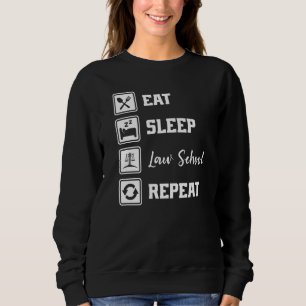 Sudadera Come Dormir Facultad de Derecho Repetir Abogado Ch
