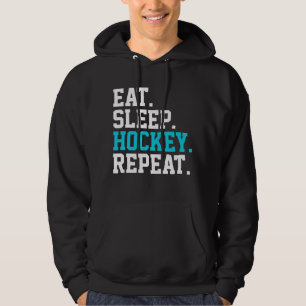 Sudadera Come Dormir Hockey Repite -Amantes del Hockey   