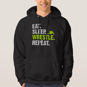 Sudadera Come Dormir Luchar Repetir Lucha Libre Luchador  L
