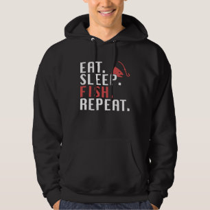 Sudadera Come Dormir Pescado Repetir Cita de Papá Pescador