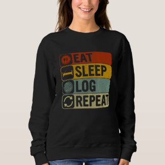 Sudadera Come Dormir Registro Repetir Retro 60s 70s   Regis
