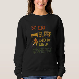 Sudadera Come Dormir Revisa Mi Alineación Repite Fútbol Fan