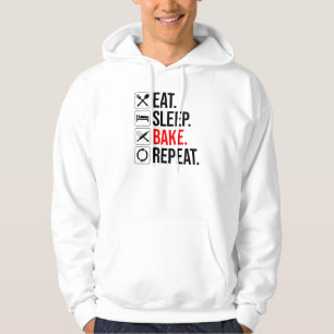 Sudadera Come. Duerme. Bake. Repite