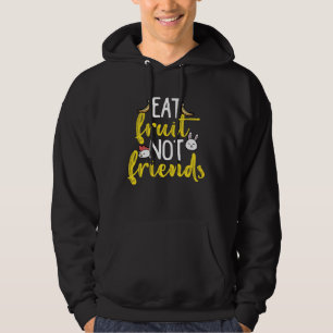 Sudadera COME FRUTA NO AMIGOS Vegano Vegetariano Protege An