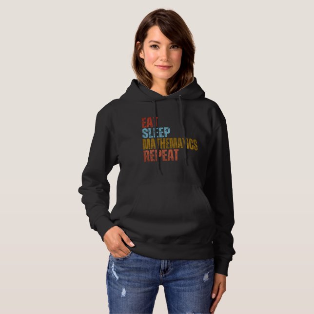 SUDADERA COME SUEÑA MATEMÁTICAS REPITE (Anverso completo)