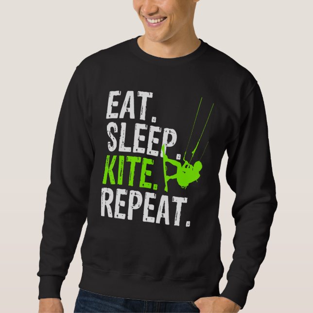 Sudadera Come Vuela Cometa Repite - Kitesurf (Anverso)