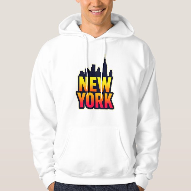 Sudadera Comenzando Nueva York (Anverso)