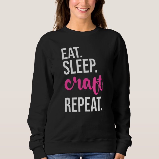 Sudadera Comer balanceo de repetición de la balsa de sueño (Anverso)