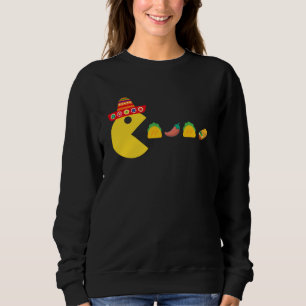 Sudadera Comer comida de taco chile cinco de mayo mexicano
