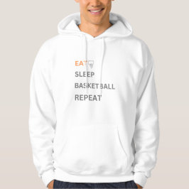 Sudadera comer dormir baloncesto repetir